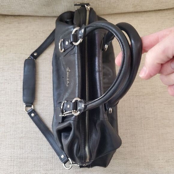 Coach Leather Ashley Satchel Handbag - Picture 7 of 12